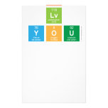 I
 Lv
 You  Stationery