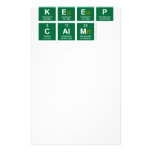 Keep
 c|alm  Stationery