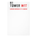 BT TOWER  Stationery