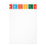 Chemistry  Stationery