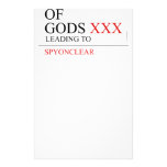 Mother of gods  Stationery