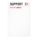 Support   Stationery