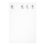 I'm Mewing  Stationery