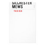 Silchester  Mews  Stationery