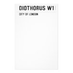 diothorus  Stationery