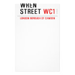Wren  Street  Stationery