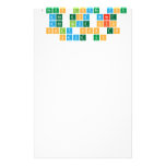 jesus loves you and god whet  and gave his  only son to  save us  Stationery