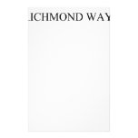 Richmond way  Stationery
