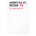 HAMPERS BY REGAN   Stationery