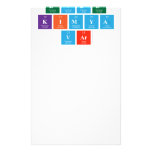 EVDE
 KIMYA 
 VAR  Stationery
