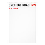 Loveridge Road   Stationery