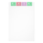 Zhia
   Stationery