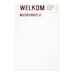 Welkom  Stationery