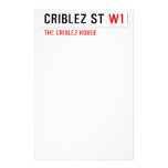 Criblez st  Stationery