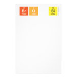 BrO Si  Stationery