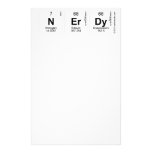 N|erdy  Stationery