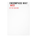 ENCOMPASS WAY   Stationery