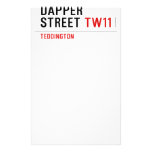 DAPPER Street  Stationery