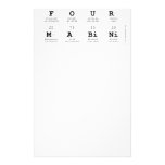 four 
 mabini  Stationery