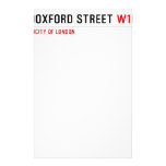 Oxford Street  Stationery