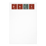 Dirty  Stationery