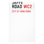 Jaffe Road  Stationery