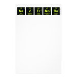 NeVErMoRe  Stationery