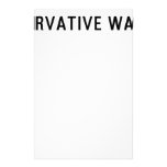 Conservative Way  Stationery