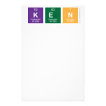 Ken   Stationery