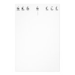 Our Names as Elements
   Stationery