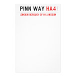 Pinn Way  Stationery