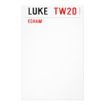 LUKE   Stationery