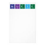Believe   Stationery