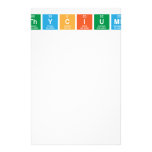 Thycium  Stationery