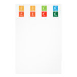 C O L D
 F I R E  Stationery