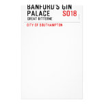 Banford's Gin  Palace  Stationery