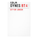 Isla  Dynes  Stationery