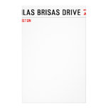 6407 Las Brisas Drive  Stationery