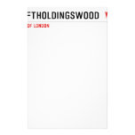 Loftholdingswood   Stationery