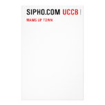 sipho.com  Stationery