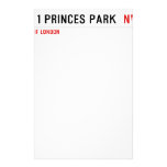 No 1 Princes Park   Stationery