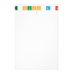 You are such a nerd br!
   Stationery