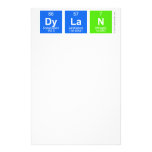 Dylan  Stationery