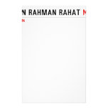 Ridwan Rahman Rahat  Stationery