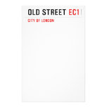 old street  Stationery