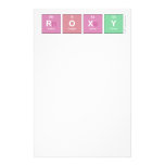 Roxy  Stationery