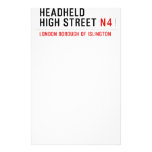 Headheld High Street  Stationery