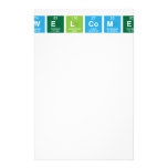 WELCOME  Stationery