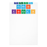 BEGUM
 FERHAT
 KARAMAN  Stationery