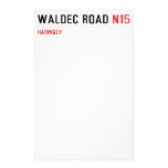 WALDEC ROAD  Stationery